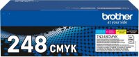 brother TN-248VAL  schwarz, cyan, magenta, gelb Toner,...