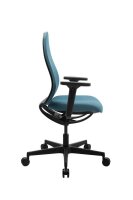 Topstar Bürostuhl Soft Sitness Art, SA50O2MX66 Stoff blau, Gestell schwarz