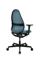 Topstar Bürostuhl Soft Sitness Art, SA50O2MX66 Stoff blau, Gestell schwarz