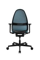 Topstar Bürostuhl Soft Sitness Art, SA50O2MX66 Stoff blau, Gestell schwarz