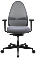Topstar Bürostuhl Soft Sitness Art, SA50O2MX22 Stoff grau, Gestell schwarz