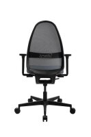 Topstar Bürostuhl Soft Sitness Art, SA50O2MX22 Stoff grau, Gestell schwarz