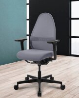 Topstar Bürostuhl Soft Sitness Art, SA50O2MX22 Stoff grau, Gestell schwarz