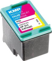 KMP H26 color Druckerpatrone kompatibel zu HP 343 (C8766E)