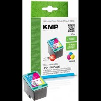 KMP H26 color Druckerpatrone kompatibel zu HP 343 (C8766E)