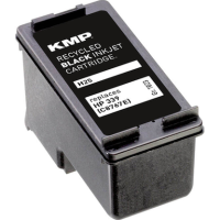 KMP H25 schwarz Druckerpatrone kompatibel zu HP 339 (C8767E)