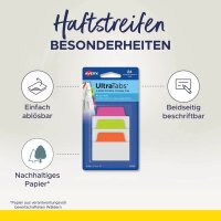 AVERY Zweckform UltraTabs Mini Haftmarker farbsortiert 40 Blatt