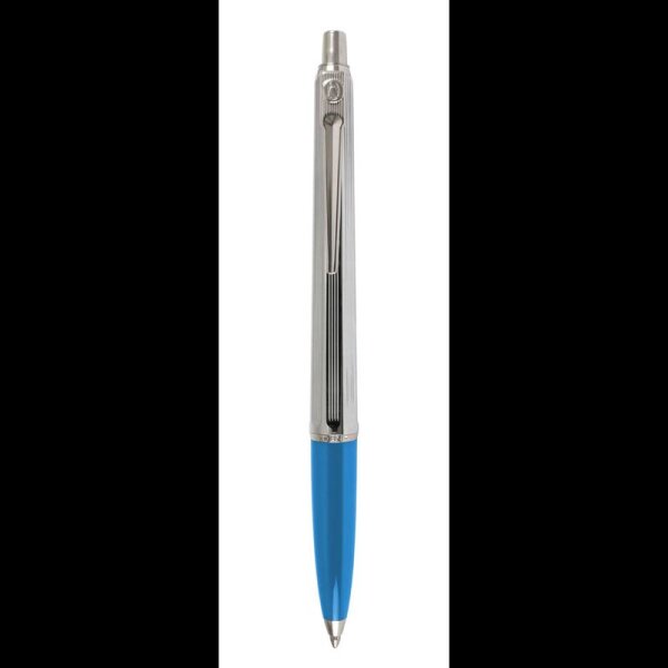BALLOGRAF® Kugelschreiber Epoca Chrome hellblau, Schreibfarbe: blau, 1 St.