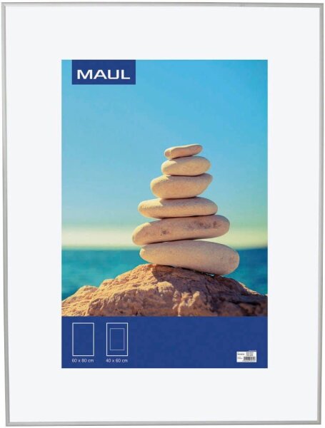 MAUL  Bilderrahmen silber 62,0 x 82,0 cm, 1 St.