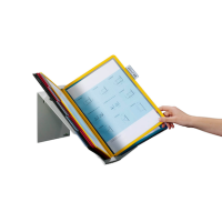 DURABLE Sichttafelsystem Vario® Pro 10 557900 DIN A4 farbsortiert mit 10 St. Sichttafeln, 1 St.