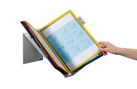 DURABLE Sichttafelsystem Vario® Pro 10 557900 DIN A4 farbsortiert mit 10 St. Sichttafeln, 1 St.