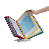 DURABLE Sichttafelsystem Vario® Pro 10 557900 DIN A4 farbsortiert mit 10 St. Sichttafeln, 1 St.