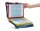 DURABLE Sichttafelsystem Vario® Pro 10 557900 DIN A4 farbsortiert mit 10 St. Sichttafeln, 1 St.
