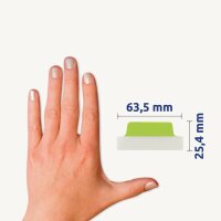 AVERY Zweckform UltraTabs Schmal Haftmarker weiß 24 Blatt