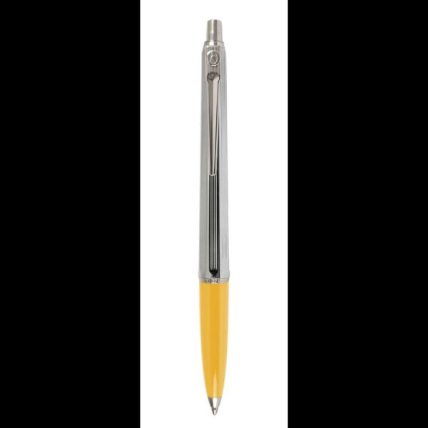 BALLOGRAF® Kugelschreiber Epoca Chrome gelb, Schreibfarbe: blau, 1 St.