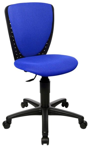 Topstar Kinderdrehstuhl High Scool®, 70570BB60 Stoff blau, Gestell schwarz