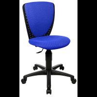 Topstar Kinderdrehstuhl High Scool®, 70570BB60 Stoff blau, Gestell schwarz