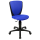 Topstar Kinderdrehstuhl High Scool®, 70570BB60 Stoff blau, Gestell schwarz