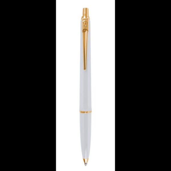 BALLOGRAF® Kugelschreiber Epoca P Luxe weiß, Schreibfarbe: blau, 1 St.