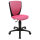 Topstar Kinderdrehstuhl High Scool®, 70570BB10 Stoff rosa, Gestell schwarz