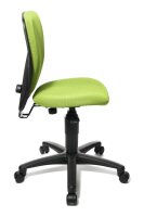 Topstar Kinderdrehstuhl High Scool®, 70570BB50 Stoff grün, Gestell schwarz