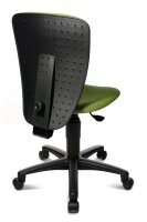 Topstar Kinderdrehstuhl High Scool®, 70570BB50 Stoff grün, Gestell schwarz