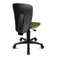 Topstar Kinderdrehstuhl High Scool®, 70570BB50 Stoff grün, Gestell schwarz