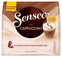 Senseo CAPPUCCINO Kaffeepads, 8 St.