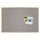 Zeller Pinnwand 80,0 x 60,0 cm Leinen grau
