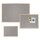 Zeller Pinnwand 80,0 x 60,0 cm Leinen grau