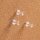 Zeller Pinnnadeln transparent, 25 St.