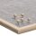 Zeller Pinnwand 60,0 x 40,0 cm Leinen grau
