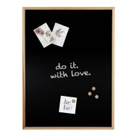 Zeller Kreidetafel /Magnettafel 80,0 x 60,0 cm schwarz