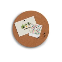Zeller Pinnwand 30,0 x 30,0 cm Kork braun