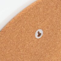 Zeller Pinnwand 44,0 x 44,0 cm Kork braun