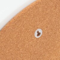 Zeller Pinnwand 44,0 x 44,0 cm Kork braun