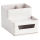 Zeller Schreibtisch-Organizer Utensilien grau Kunststoff 4 Fächer 15,3 x 11,2 x 9,3 cm