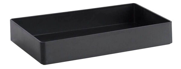 Zeller Schreibtisch-Organizer Universal schwarz Kunststoff 24,0 x 15,2 x 4,0 cm