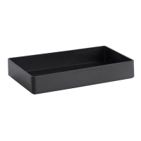 Zeller Schreibtisch-Organizer Universal schwarz Kunststoff 24,0 x 15,2 x 4,0 cm
