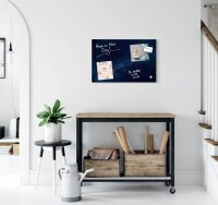 SIGEL Glas-Magnettafel artverum® 60,0 x 40,0 cm Design Galaxy
