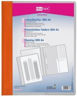 VELOFLEX Schnellhefter VELOFORM® Kunststoff orange...