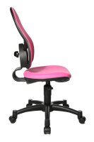 Topstar Kinderdrehstuhl Open Art® Junior, 71430S04 Stoff rosa, Gestell schwarz