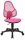 Topstar Kinderdrehstuhl Open Art® Junior, 71430S04 Stoff rosa, Gestell schwarz