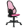 Topstar Kinderdrehstuhl Open Art® Junior, 71430S04 Stoff rosa, Gestell schwarz