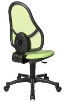 Topstar Kinderdrehstuhl Open Art® Junior, 71430S05 Stoff grün, Gestell schwarz