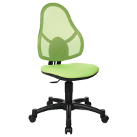 Topstar Kinderdrehstuhl Open Art® Junior, 71430S05 Stoff grün, Gestell schwarz