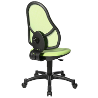 Topstar Kinderdrehstuhl Open Art® Junior, 71430S05 Stoff grün, Gestell schwarz