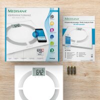 medisana Personenwaage BS 444 connect weiß für max. 180,0 kg
