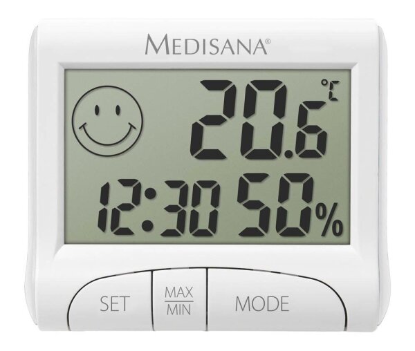 medisana HG 100 Thermo-Hygrometer weiß, 1 St.