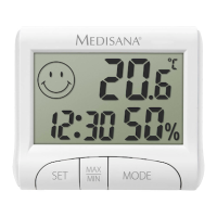medisana HG 100 Thermo-Hygrometer weiß, 1 St.